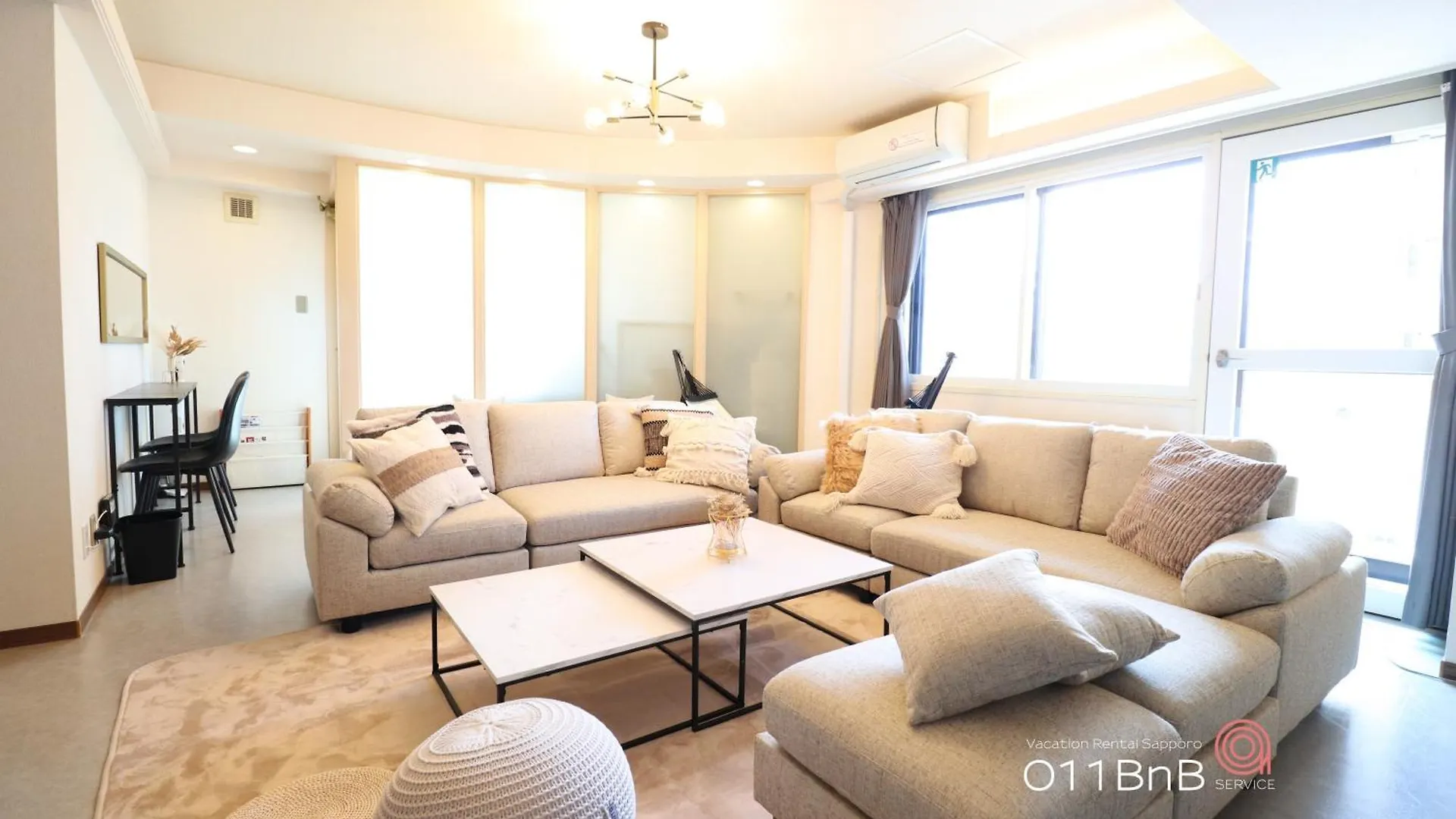 Nk Bld4F Sapporo 3Ldk 3Br 1 Floor 1 Room